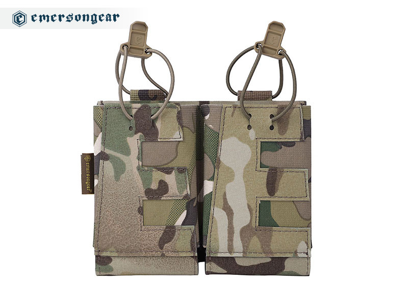 Emersongear “V-Edge” Double Rifle Magazine Pouch For 5.56 7.62