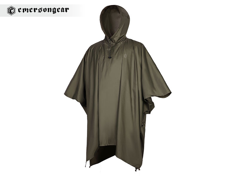 Emersongear Outdoor Jungle Tactical Quick-Drying Rain Poncho “Wind Rider”
